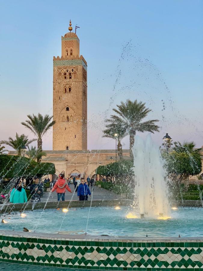 Authentic Moroccan Charm Apartment In Marrakech Terrace Marrakesh Exterior photo