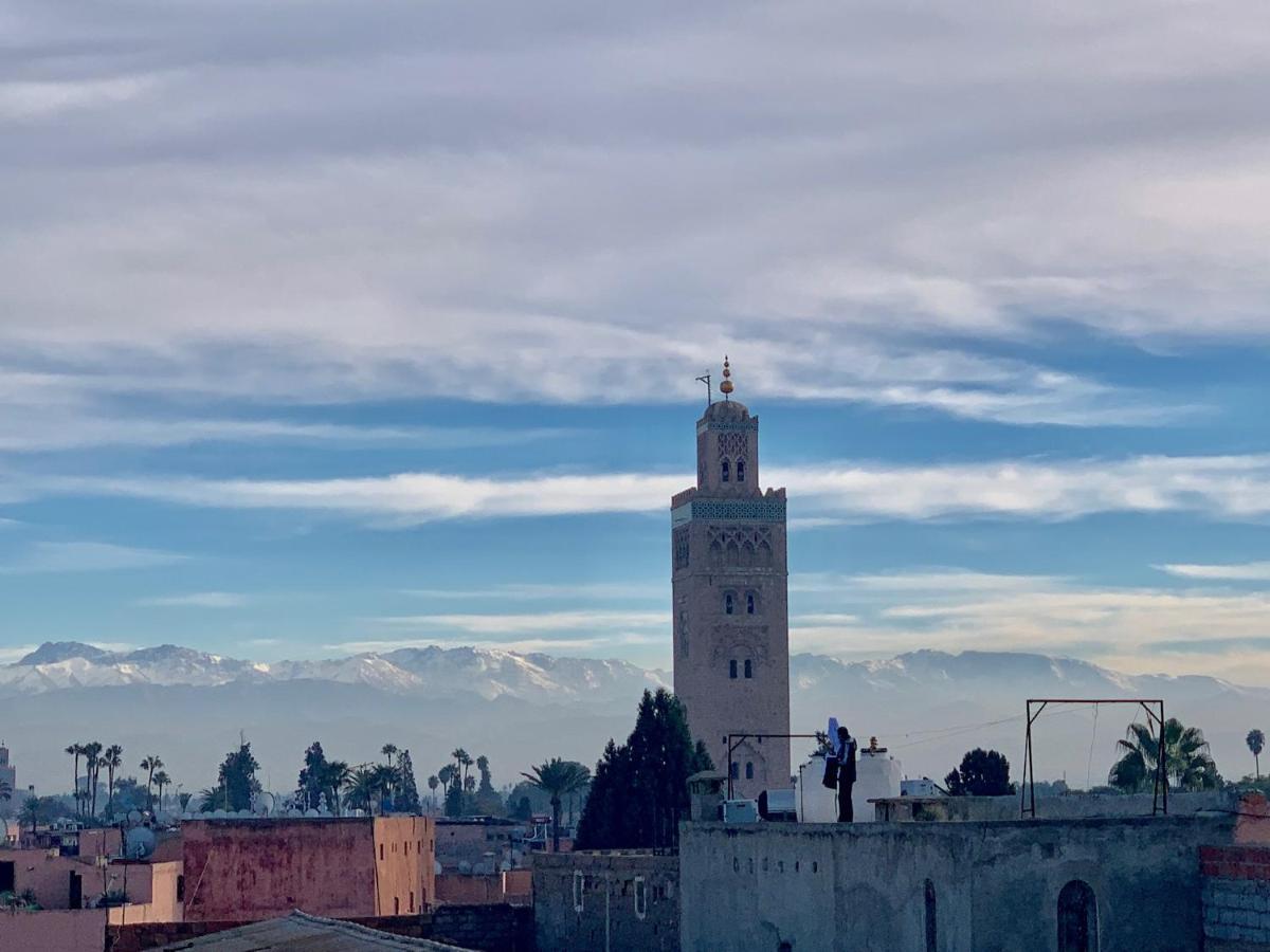 Authentic Moroccan Charm Apartment In Marrakech Terrace Marrakesh Exterior photo